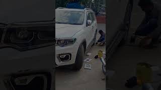 New Scorpio said went install trending scorpios11newupdatekabaayega automobile scorpio [upl. by Medin366]