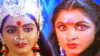 Climax Scene  Ramya Krishnan Bhanupriya  Sri Raja Rajeshwari Tamil Movie  Part 13 [upl. by Anirtep846]