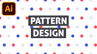 How To Create A Simple Polka Dot Pattern Swatch In Adobe Illustrator [upl. by Mort722]