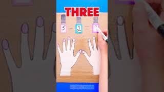 Lets learn maths ➖➕with Nail Paint 💅 learning kidsvideo [upl. by Winnifred356]