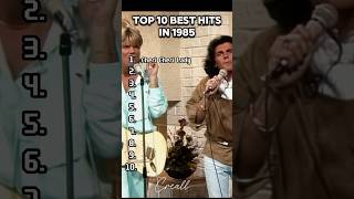 Top 10 Best Songs In 1985  80’s Throwback songs 80smusic music 1980s [upl. by Carrelli]