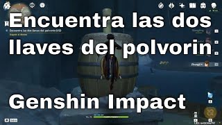 Encuentra las dos llaves del polvorin  Genshin Impact [upl. by Burta]