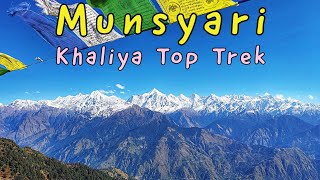 Khaliya Top Trek  Munsyari  Nanda Devi Mandir  Day 7 [upl. by Reginald]