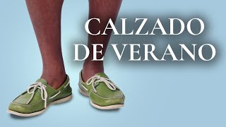 Calzado de verano guía para caballeros [upl. by Ahpla]