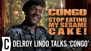 Stop Eating My Sesame Cake Delroy Lindo Revisits His Unforgettable Scene in Congo [upl. by Pippo]