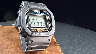 GShock DW5600E1V Full Review  Plenty of watch in a small package [upl. by Nivrac]