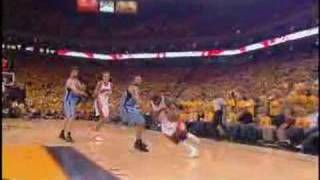 Baron Davis slams over Andrei Kirilenko [upl. by Secilu283]