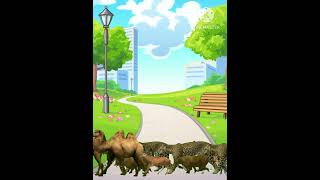 Animals Stampede And deadpool cartoon greenscreenanimal animalcharacters animalstampede [upl. by Oelc133]