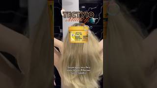 Тестую маску Garnier Fructis Banana 💛 волосся доглядзаволоссям hairstyle hair [upl. by Emmerie]