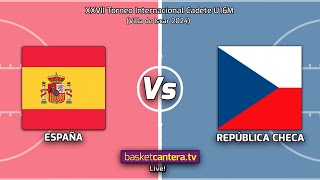 Live U16M ESPAÑA vs REPÚBLICA CHECA Torneo Internacional Cadete Villa de Iscar 2024 [upl. by Hart]