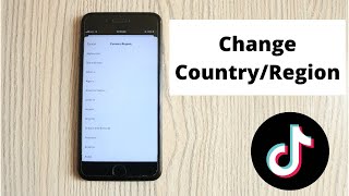 How to Change Tik Tok RegionCountryLocation  Change Country in TikTok [upl. by Abebi]