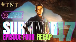 Survivor 47  Episode 4 Review  🔴LIVE Podcast and Chat [upl. by Nosnah]