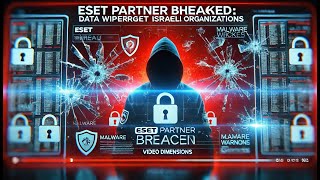 Compromised ESET Partner Sends Data Wipers to Israeli Organizations [upl. by Anilec]