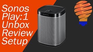 Sonos Play1 Speaker Unboxing Review and Setup [upl. by Alva]