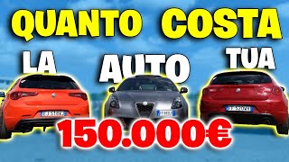 150000 € di GIULIETTA 😱  QUANTO COSTA LA TUA AUTO [upl. by Nwahsek]