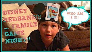 Disney Hedbanz Family Game Night Headbands and Dance Practice [upl. by Boatwright]