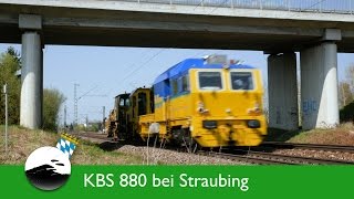 Bayerns Bahnverkehr  KBS 880 bei Straubing [upl. by Ezana]