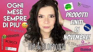 HO ESAGERATO 😅 Prodotti finiti di NOVEMBRE 🍂 skincare makeup  profumi amp co [upl. by Abraham]