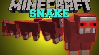 Minecraft SNAKE AVOID THE DEADLY SHEEP OR DIE MiniGame [upl. by Slyke]