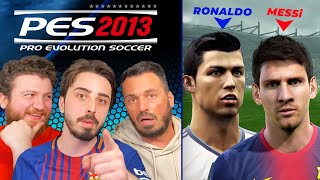 YAN YANA PES 2013 OYNADIK  EL CLASICO MAÇINDA RONALDO  MESSİ KAPIŞMASI [upl. by Grubman]