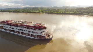 The most luxury Chindwin River Cruise in Myanmar I Heritage Line Anawrahta Official [upl. by Sdlonyer]