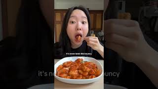 Spicy fish cake fish cake food recipe youtubeshorts [upl. by Llerrah699]