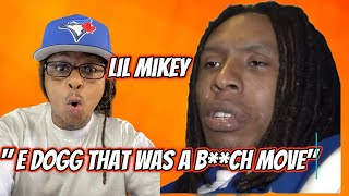 Jaro City Lil Mikey Reacts To J Mane and E Dogg O Block Confrontation [upl. by Thorncombe]