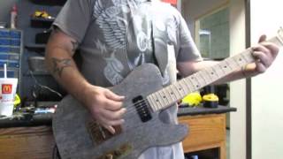 Mike Gee Kustoms Barn Wood Twangcaster 5 [upl. by Gusella]