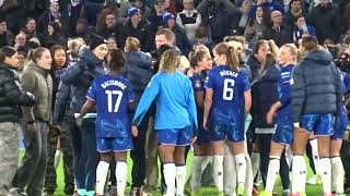 WSL Chelsea v Manchester City 16112024 Match Over [upl. by Hamner]