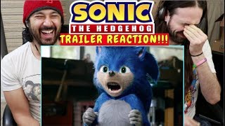 SONIC THE HEDGEHOG 2019  Official TRAILER REACTION [upl. by Ida]