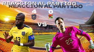 ECUADOR VS BOLIVIA reacción de hinchas  Eliminatorias 2024 [upl. by Brahear]