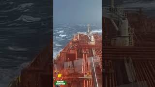 Scary atlantic ocean view atlanticbeach ship travel atlanticocean shipping marine ytshorts [upl. by Elie]