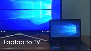 Connect Laptop to TV via WiFi  NETVN [upl. by Montano]