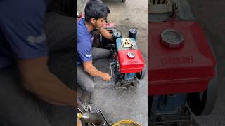 how to start a old R170A diesel enginemecanical repair automobile viralshort [upl. by Shrier976]