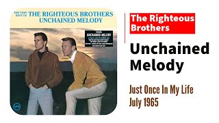 UNCHAINED MELODY Lyrics – The Righteous Brothers 1965 [upl. by Arraeis]