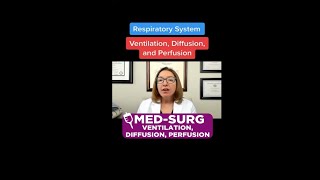 Ventilation Diffusion Perfusion MedicalSurgical SHORT  LevelUpRN [upl. by Francois]