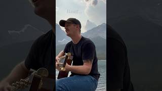 Playing some Cody Jinks somewhere in Banff countrymusic music cover codyjinks willlundy [upl. by Rebme872]