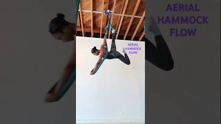 Aerial hammock crossback straddle aerialist hammocklife aerialhammock aerialsilks shorts yoga [upl. by Valida125]