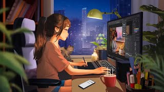 Daily Work Space 📚 Lofi Deep Focus Study  Work Concentration chill lofi hiphop beats [upl. by Vitia]