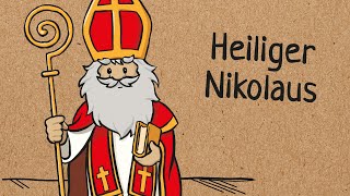 Der heilige Nikolaus erklärt sein Outfit  Erklärvideo zu St Nikolaus [upl. by Lash873]