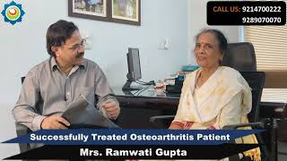 Success Story  Osteoarthritis  Dr Bhartis Holistic Wellness [upl. by Enitsirc127]