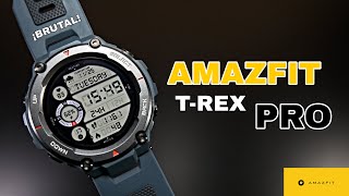 Amazfit TREX PRO ⌚ Así es el SMARTWATCH más EXTREMO  REVIEW en Español [upl. by Lothar]