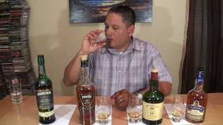 Irish Whiskey Review  Jamesons 07 Rarest Vintage Powers Johns Lane Irishmans amp Readbreast 15 [upl. by Barbara]