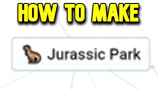 How to Make Jurassic Park in Infinite Craft [upl. by Annerahs]