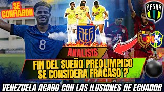 FIN DEL SUEÑO PREOLIMPICO ECUADOR QUEDO FUERA  FUE FRACASO LO DE LA MINI TRI [upl. by Naiviv]