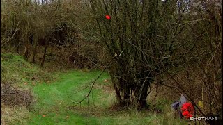 Colerne Clay Club 18th February 2024 Pedersoli La Bohemienne hammer SxS Clay pigeon shooting [upl. by Einittirb930]