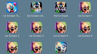 Ice Scream TycoonIce Scream UnitedIce Scream Horror BrawlIce Scream 12345678 [upl. by Anirtruc]