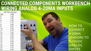 Wire Analog 420mA to 010VDC inputs of Micro820 PLC and scale [upl. by Zsa Zsa339]