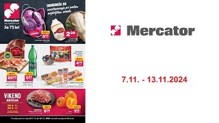 Mercator katalog SI  711  13112024 [upl. by Airdnalahs]