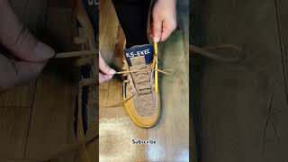 How to Tie Casual Sneakers youtubeshorts [upl. by Notnirt951]